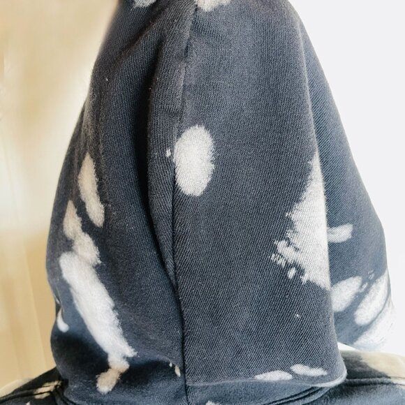 Wego Japan Crop Hoodie Sweatshirt Dip-Dyed Small - Picture 8 of 12